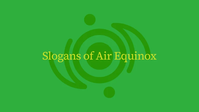 How do effective and memorable slogans affect the existence of companies and the emergence of Air Equinox slogans